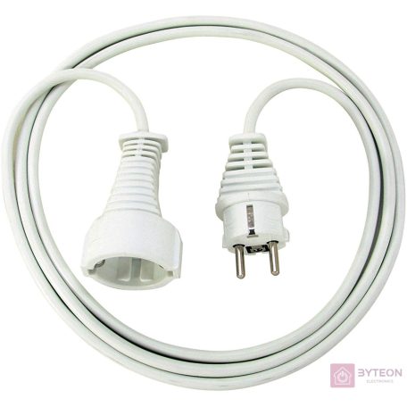 Brennenstuhl 1168430 tápkábel Fehér 3 M