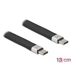 DeLOCK 86940 USB kábel 0,13 M USB 2.0 USB C Fekete