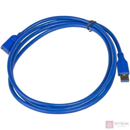 Akyga AK-USB-10 USB kábel 1,8 M USB 3.2 Gen 1 (3.1 Gen 1) USB A Kék
