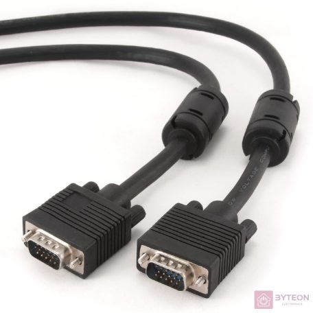 Gembird VGA M/F 1.8m VGA kábel 1,8 M VGA (D-Sub) Fekete