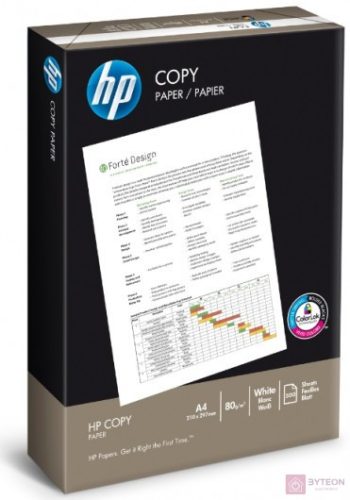 HP Copy Paper 80g/m2 A4 500 sheets 5-pack nyomtatópapír A4 (210x297 mm) Matt 500 lapok