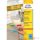 Avery Mini-labels, Blue 45,7 x 21,2mm (20)