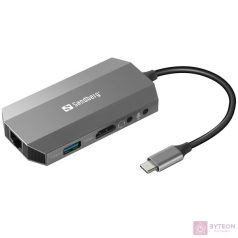Sandberg USB-C 6-in1 Travel Dock