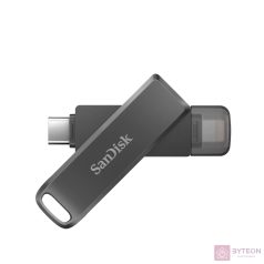   SanDisk iXpand USB flash meghajtó 64 GB USB Type-C / Lightning 3.2 Gen 1 (3.1 Gen 1) Fekete