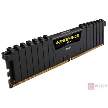 Corsair DDR4 2400 16GB Vengeance LPX CL14 KIT (2x8GB) Fekete