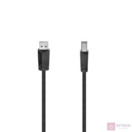 Hama 00200602 USB kábel 1,5 M USB 2.0 USB A USB B Fekete
