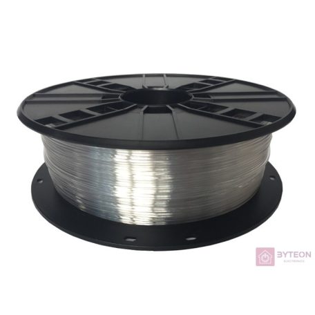 Gembird 3DP-PETG1.75-01-NAT 3D nyomtató alapanyag Polietilén-tereftalát-glikol (PETG) Átlátszó 1 kg