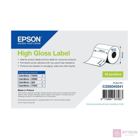 Epson High Gloss Label