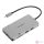 Targus DOCK423EU dokkoló állomás és port replikátor Vezetékes USB 3.2 Gen 1 (3.1 Gen 1) Type-C Ezüst