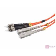   Gembird ST/SC OM2 5m száloptikás kábel Fekete, Szürke, Narancssárga