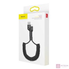   Baseus CALSR-01 USB kábel 1 M USB 2.0 USB A USB C/Lightning Fekete