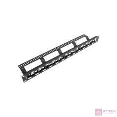 Lanberg PPKS-1224-B patch panel 1U