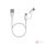 Xiaomi Mi 2-in-1 USB Cable (Micro USB to Type C) 100cm USB kábel 1 M USB 2.0 USB A Micro-USB B Fehér