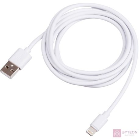 Akyga USB -> Lightning kábel (1.8m) - fehér
