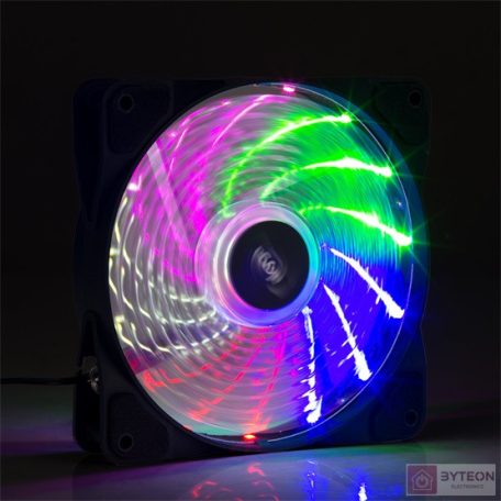 Akyga Rainbow 120mm 15LED RGB