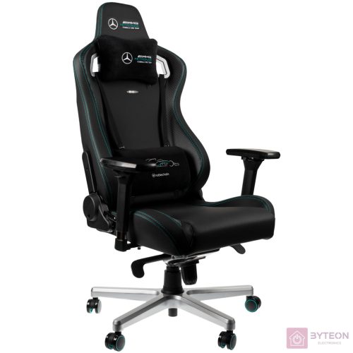 Noblechairs Epic Mercedes-AMG Petronas Formula One Team 2021 Edition Gaming szék - Fekete-ezüst