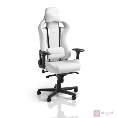   Noblechairs Epic White Edition Gamer szék (PU Bőr) - Fehér