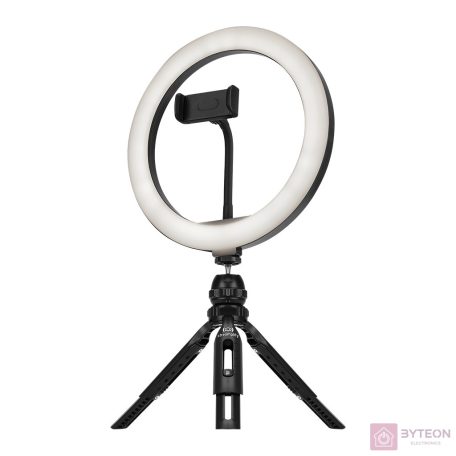 Streamplify Light 10 körlámpa + kamera tartó [26cm,10W,480Lumen]