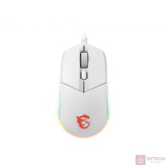 MSI Clutch GM11 optikai gaming egér - fehér