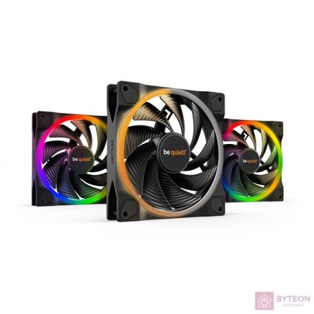 Be quiet! Light Wings 140mm (High-Speed) PWM (3-Pack) LED Control