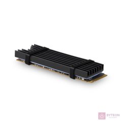 Axagon M2L6 M.2 hűtő [Passzív] - Fekete