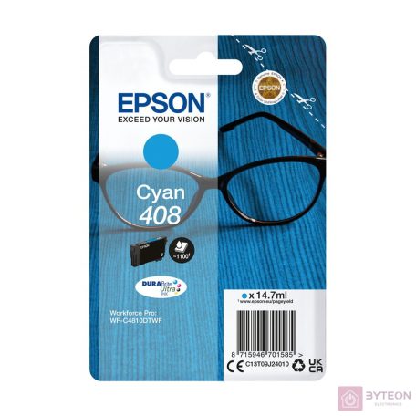Epson C13T09J24010 tintapatron 1 dB Eredeti Nagy (XL) kapacitású Cián