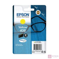   Epson Ink/Singlepack Yellow 408 DURABrite Ultr tintapatron 1 dB Eredeti Nagy (XL) kapacitású Sárga