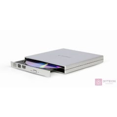 Gembird DVD-USB-02-SV optikai meghajtó DVD±RW Ezüst