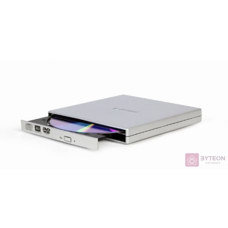 Gembird DVD-USB-02-SV optikai meghajtó DVD±RW Ezüst