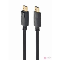 Gembird CC-DP2-5M DisplayPort kábel Fekete