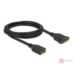 DeLOCK 87101 DisplayPort kábel 2 M Fekete
