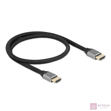 DeLOCK 83994 HDMI kábel 0,5 M HDMI A-típus (Standard) Szürke