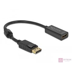 DeLOCK 63559 DisplayPort kábel 0,2 M HDMI Fekete