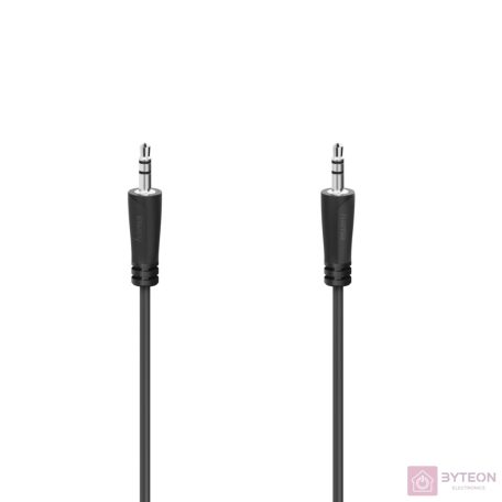 Hama 00205115 audio kábel 3 M 3.5mm Fekete