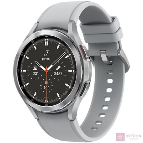 Samsung Galaxy Watch4 Classic 3,56 cm (1.4") 46 mm SAMOLED 4G Ezüst GPS (műhold)