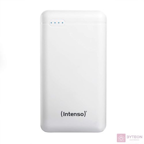 Intenso XS20000 Powerbank Zusatzakku LiPo 20000 mAh 7313552 külső akkumulátor Lítium-polimer (LiPo) Fehér