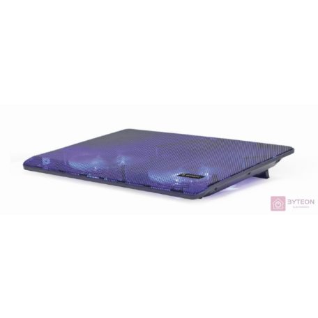 Gembird NBS-2F15-05 notebook hűtőpad 39,6 cm (15.6") 1500 RPM Fekete