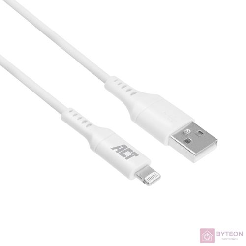 ACT AC3011 Lightning kábel 1 M Fehér