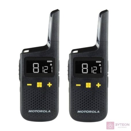 Motorola XT185 kétirányú rádió/adóvevő 16 csatornák 446.00625 - 446.19375 Mhz Fekete