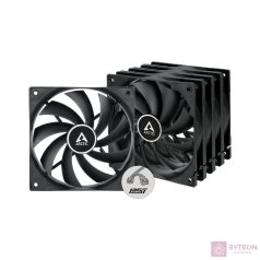 Arctic F12 PWM PST 120mm Value Pack (5db) - Fekete
