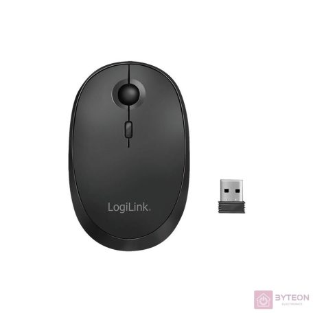 LogiLink ID0204 egér Kétkezes Vezeték nélküli RF és Bluetooth 1600 DPI