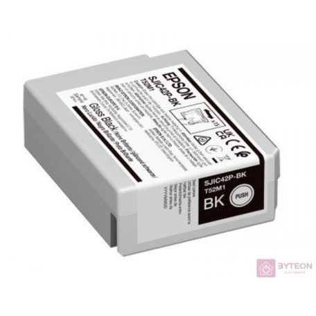 Epson SJIC42P-BK tintapatron 1 dB Eredeti Fekete