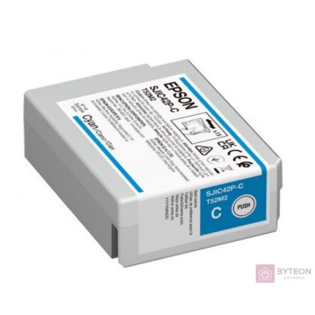 Epson SJIC42P-C tintapatron 1 dB Eredeti Cián
