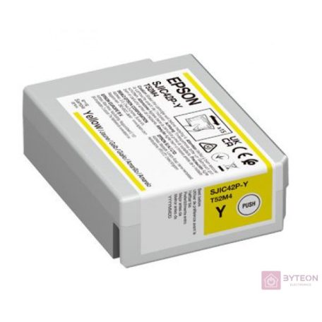 Epson SJIC42P-Y tintapatron 1 dB Eredeti Sárga