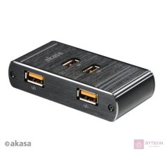 Akasa AK-SC01-BK mobiltelefon töltő Fekete Beltéri