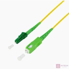   LogiLink FPSLS02 száloptikás kábel 2 M SC/APC LC/APC OS2 Sárga