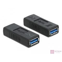 DeLOCK 66641 csatlakozó átlakító USB 3.0 Type-A Fekete