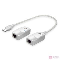 ACT AC6060 csatlakozó átlakító USB A RJ-45 Fehér