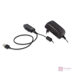   ACT AC1515 csatlakozó átlakító 2.5/3.5" SATA USB A Fekete
