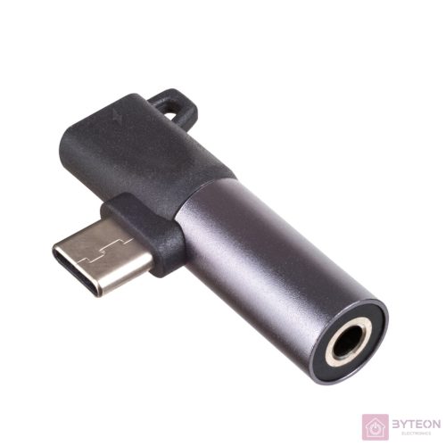 Akyga AK-AD-62 csatlakozó átlakító USB type C Jack Fekete